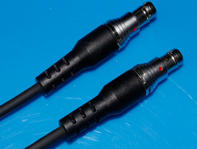 Cables de transmisión de Fischer/cable de transmisión de encargo compatibles del monitor para médico