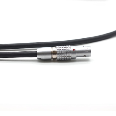 45cm Alexa Mini Audio en el cable XLR 3 pin para Lemo 0B 6 pin macho puerto de audio doble vía línea en