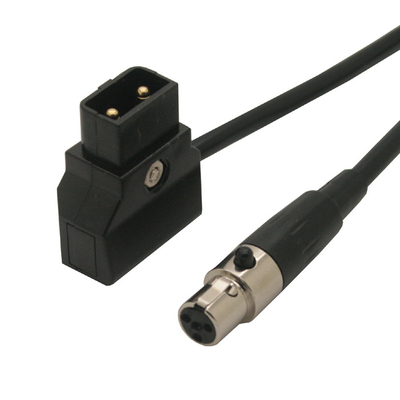Mini Pin femenino XLR del cable 4 del conector XLR 2 a Pin cable de Dtap/de Powertap/de Ptap