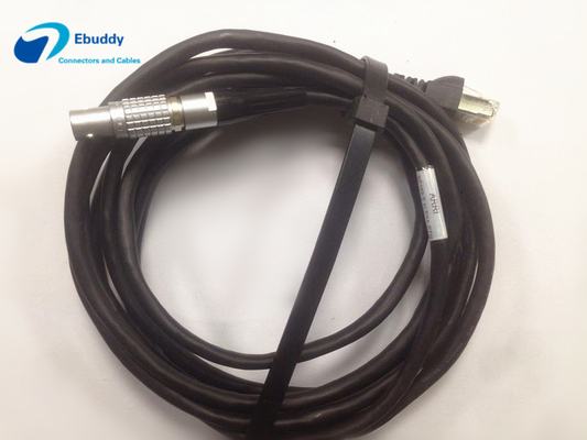 Pin de Lemo 10 del cable de Ethernet de la cámara de Arri Alexa al cable de Ethernet masculino RJ45