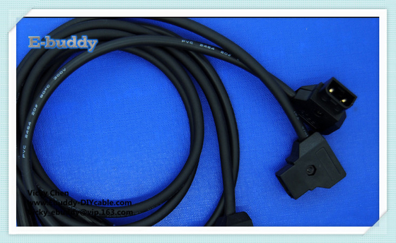 12 cables envueltos aduana de la fuente de alimentación de la seguridad del PIN para la fuente de alimentación de la cámara de Sony