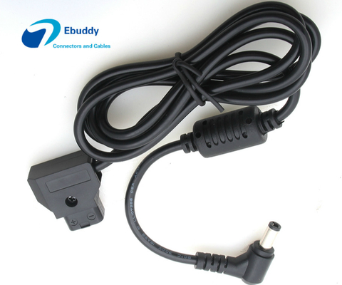 Conector del golpecito del enchufe D del D-golpecito con el cable de DC para la fuente de alimentación del aparejo de DSLR