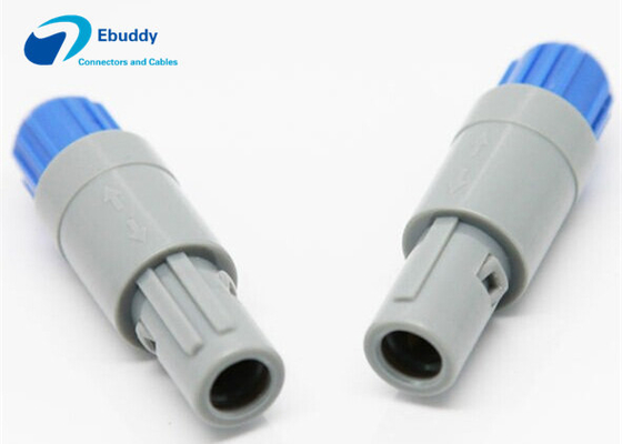 Conector de vaivén del PAG de los conectores de la serie P de REDEL del enchufe substituto médico plástico del cable