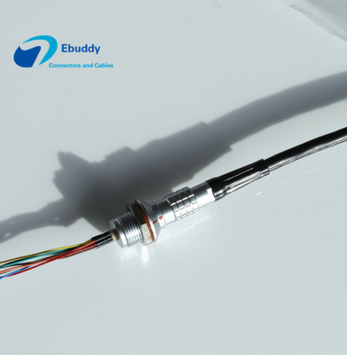IP68 impermeabilizan el serial del cable de transmisión de Lemo K, varón/cable de extensión femenino