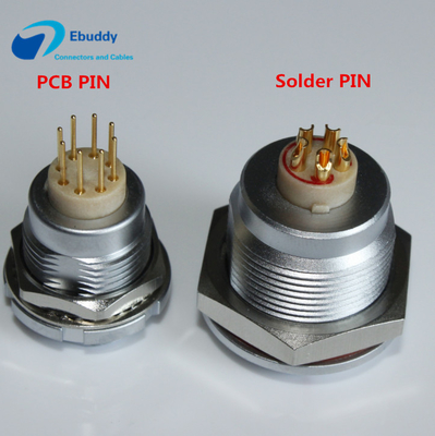 IP 50 que valora el zócalo femenino del Pin de los conectores ECG 2-32 de la serie de Lemo B con el PWB/el Pin de la soldadura