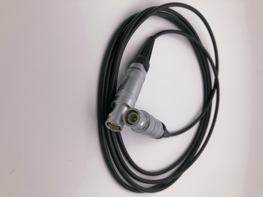 Cable ultrasónico de la corriente eléctrica de la punta de prueba, asambleas de cable de encargo coaxiales de los 6ft