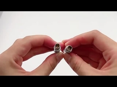 Enchufe masculino commpatible del tamaño 9pin del SC 102 de Fischer