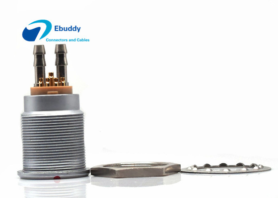 comprar El híbrido de M25 Lemo 4B 10pin mezcló el varón y el conector hembra flúidos del gasoducto de los conectores del sistema fabricación en línea