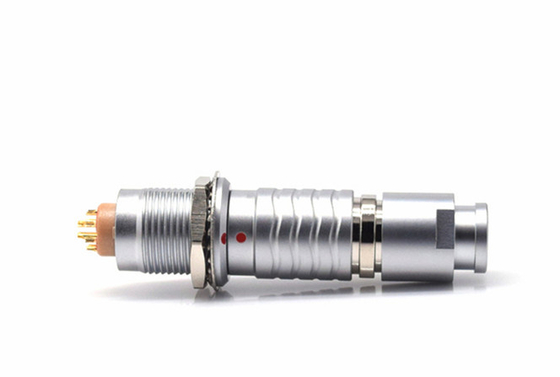 comprar conectores circulares del tamaño M15 del reemplazo 2B de Lemo de los conectores de cable 12pin fabricación en línea