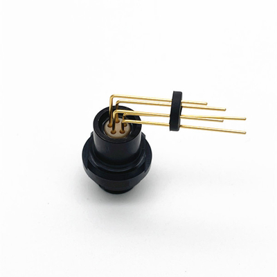 comprar El panel de ángulo recto del conector de cable de la soldadura de Fischer del soporte del PWB de verdad fabricación en línea