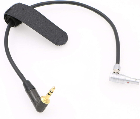 comprar Cable de audio de ángulo recto de la cámara de Lemo 5 Pin Right Angle Male To 3.5m m TRS para la leva E2 de Z fabricación en línea
