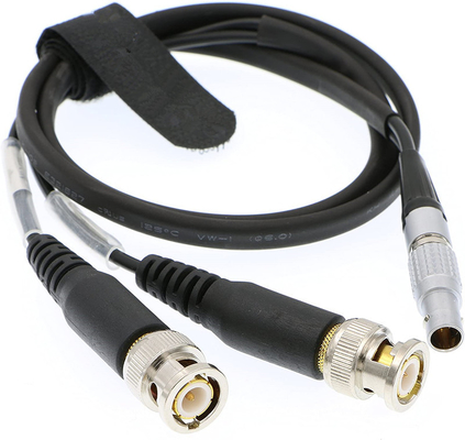 comprar IP50 1M BNC a 5 pin Lemo Cable de código de tiempo para dispositivos de sonido XL LB2 fabricación en línea