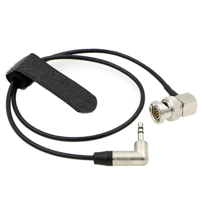 comprar Ángulo recto del tentáculo 3,5 mm TRS a la línea recta de audio BNC Timecode Cable HIFI fabricación en línea