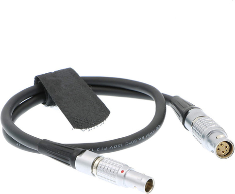 comprar 19.7 pulgadas Cable de alimentación de la cámara Lemo 3 pin masculino Steadicam Zephyr a 6 pin femenino online manufacture