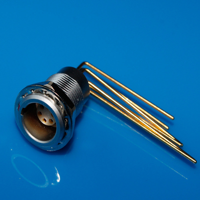 comprar Conector impreso de ángulo recto de la placa de circuito de Lemo Compatible1B 6pin para el montaje del panel trasero fabricación en línea