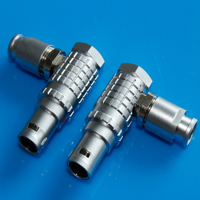 comprar Los conectores compatibles de ángulo recto de Lemo FHG codean los conectores circulares de vaivén 2pin --- enchufe multi del polo 26pin online manufacture