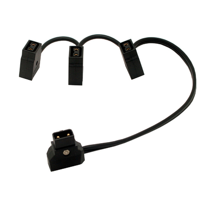 comprar El D-golpecito/las conexiones de la fuente de alimentación de la cámara de Powertap telegrafía el varón del D-golpecito 1 al cable de 3 hembras online manufacture