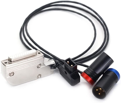 comprar DB25 Lectrosonics Wisycom Audio LTD Receptor DB25 Interfaz Femenina Salida de audio Dtap XLR 3Pin Cable de alimentación fabricación en línea