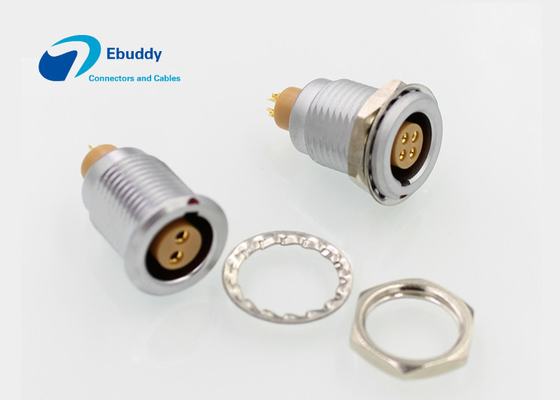 comprar EGG el conector inoxidable de vaivén femenino fijado del Pin de los conectores 2 de la serie de Lemo B del zócalo 0B 302 fabricación en línea