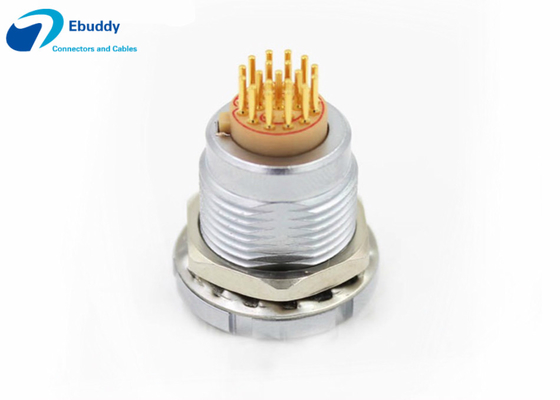 comprar conectores de la serie de 2B 19pin Lemo B, conector hembra de Lemo con 2 nueces fijadas fabricación en línea