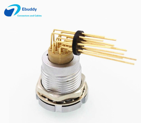 comprar Conectores circulares ECG 1B 2 de la serie de Lemo B 3 4 5 contacto del codo de 6 Pin para la placa de circuito impresa fabricación en línea
