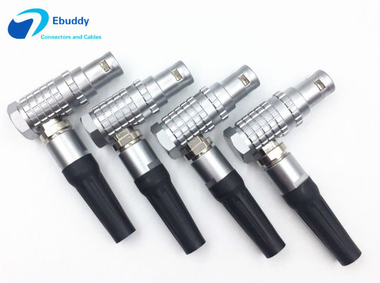 calidad  LEMO Metal Circular Connector FHG 1B 2 3 4 5 6 7 8 10 14 16 Pin Right Angle Connector Male Fábrica