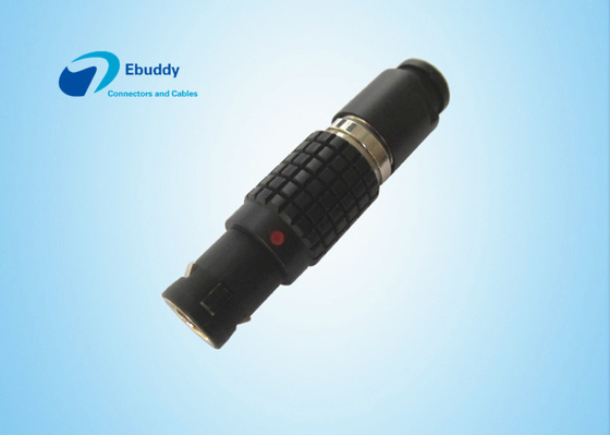 comprar 10 conector recto del enchufe del conector de cable del Pin Lemo FGG 1B que platea el cromo negro fabricación en línea