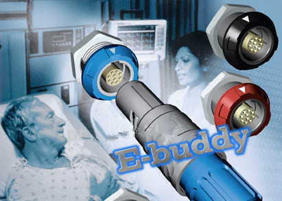 comprar Conector de cable plástico de Lemo de la serie de REDEL P para el conector médico del endoscopio de la industria fabricación en línea