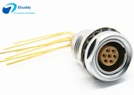 comprar Zócalo de vaivén multifilar circular de la hembra de los pernos del conector 7 del conector de cable de Lemo fabricación en línea