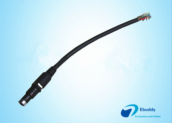 comprar Cable militar de encargo de la asamblea de cable con negro de los conectores de Fischer fabricación en línea