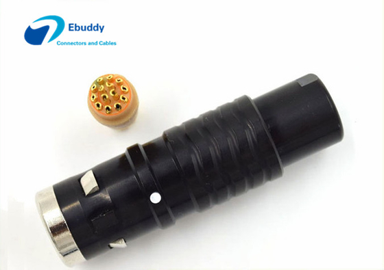comprar Enchufe FGG 1k de 14 series de Pin Male Connector Lemo K con Chrome negro FGG.1K.314.CLAD fabricación en línea