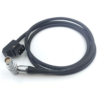 comprar Cable de ángulo recto del D-golpecito de la hembra del perno de Lemo FHJ 1B 6 de la epopeya 12V De corriente continua del cable rojo de la fuente fabricación en línea