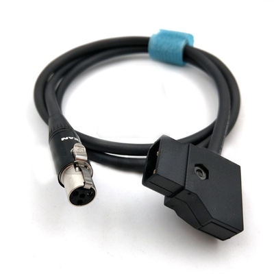 comprar varón del D-golpecito del cable de conexión de la cámara del monitor de la lógica de los 80cm TV al cable del Pin de la hembra 4 de XLR fabricación en línea
