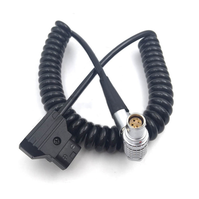 comprar Cable de ángulo recto épico rojo del D-golpecito de la hembra de Lemo FHJ 1B 6pin del cable de transmisión de la primavera online manufacture