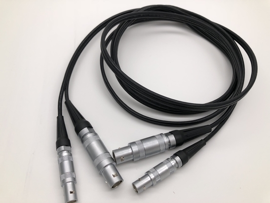 comprar Lemo doble 0S a la longitud de la asamblea de cable de la aduana de Lemo 01 los 6ft para la punta de prueba ultrasónica online manufacture