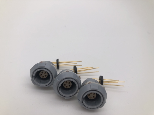 comprar El usar médico femenino del conector circular de Lemo de Redel 5 del Pin del soporte de ángulo recto plástico del PWB fabricación en línea