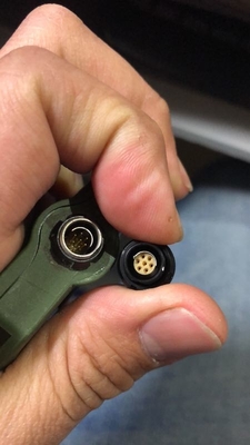 comprar Conector de cable equivalente del cuerpo de los SS 102 103 conector de 7 Pin Fischer con los pernos hembra-varón fabricación en línea
