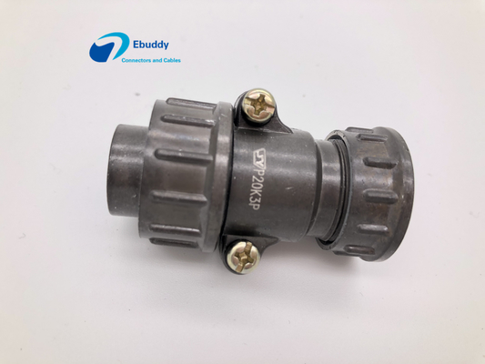 comprar CE circular ROHS Certificted del aislador del Pin P20K3P PPS de los conectores de cable del enchufe femenino 3 online manufacture