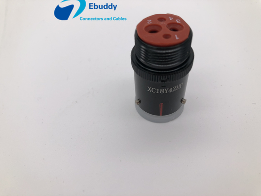 comprar 4 tapón antipolvo circular de los conectores de cable del Pin XC18Y4ZHP Lemo para el enchufe/el zócalo online manufacture