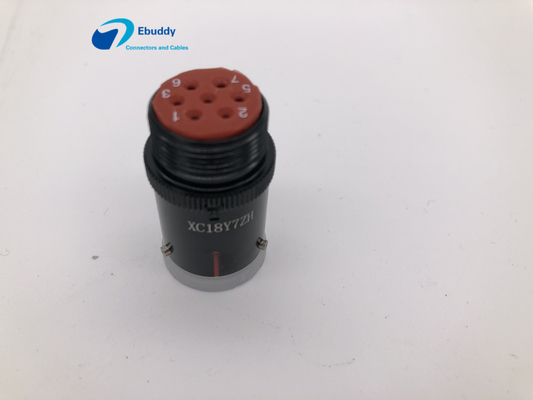 comprar Artículo recto circular del enchufe XC18Y7ZH del Pin de los conectores de cable de la baja tensión 7 fabricación en línea