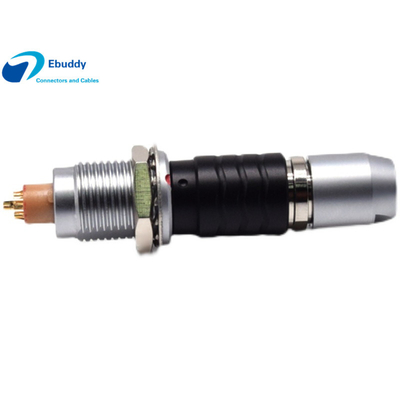 comprar Receptáculo femenino del conector de Lemo del HUEVO de FGG del negro de Chormed del enchufe masculino compatible del cable fabricación en línea
