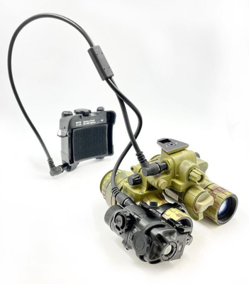 Cable de encargo de los cables de transmisión de Fischer 1 a 2 Y para el dispositivo de visión nocturna binocular de BNVD