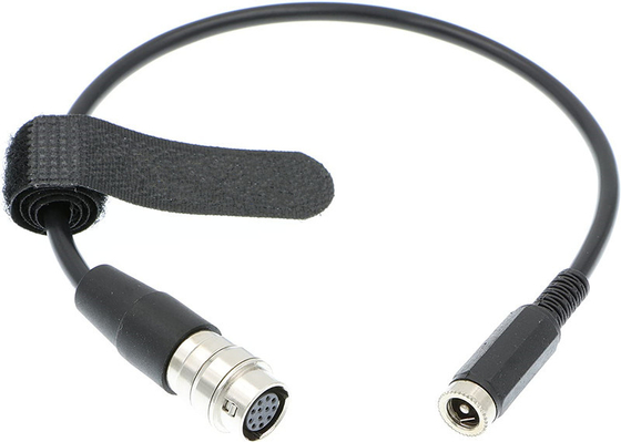 12 cable de conexión femenino de la cámara de Pin  To DC 12v para GH4 la lente de cámara del poder B4 23