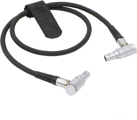 Enlace ARRI Alexa Camera Power Cable Lemo 2 Pin Male de Teradek a 2 Pin Female Right Angle