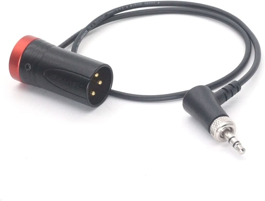 50cm bloqueable 3pin XLR macho a 3.5 Cable de audio para auriculares Sony D11 Devolución por NEUTRIK