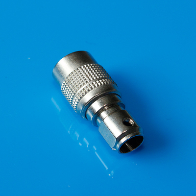 Conector audio de la cámara de  de los conectores circulares del Pin  de la hembra 12 mini