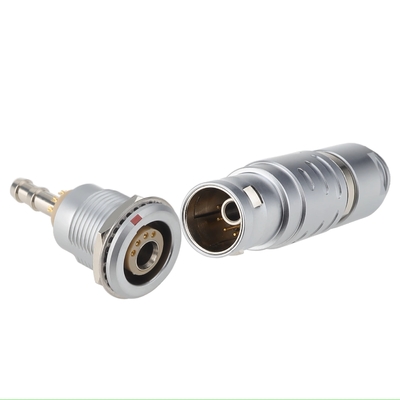Conector mixto fluido-eléctrico 4 señal + 1 conector fluido para equipos de belleza