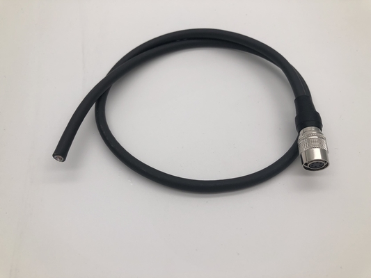 Longitud femenina HR10A-4P-6S del cable de conexión el 12M de la cámara del Pin de  6 garantía de 1 año